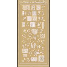 Des personnes malveillantes utilisent notre image creation point de croix, en ce moment en utilisant notre jeu concours calendrier de l'avent ne répondez surtout pas. Abecedaire Aux Dentelles Kit Broderie Point De Croix Planete Mauve Pm 441 Broderies Cie