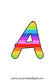 Rd.com knowledge facts similar to a mirage, a rainbow is formed when light rays bend, creating an effect that is visible, but not able to be touched or a. Rainbow Letters Printable Worksheets Teachers Pay Teachers