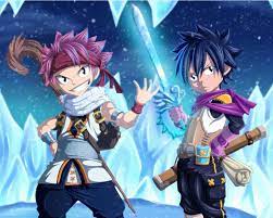 Fairy tail kawaii drawing ideas you are flying in a balloon under a rainbow arch somewhere above the emerald meadows of norway. Kawaii Fairy Tail Natsu And Gray World Wallpaper