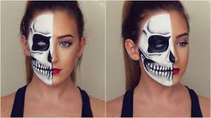 11 exposed skull makeup
