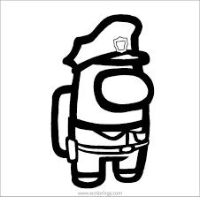 Today we will be coloring vent from among us, grab your coloring pencils, and let's add some colors and have … Among Us Coloring Pages Police Coloringbay