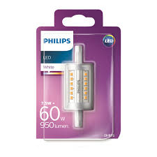 Philips Led Staaf R7s 7 5 60w 950lm Warm Wit Led Led Lamp En Lampen