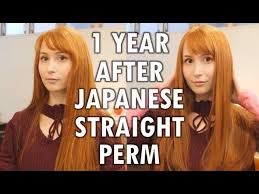 Small wonder the sleek look is so popular. Japanese Permanent Hair Straightening Youtube