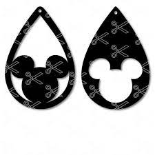 Free Free 214 Disney Earring Svg SVG PNG EPS DXF File