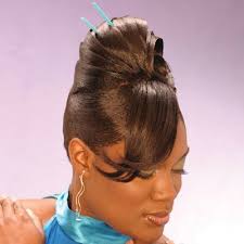 Most of the women in the era of 50s did not have their hair kept open. Pin Up Black Hairstyles Hairstyles Vip
