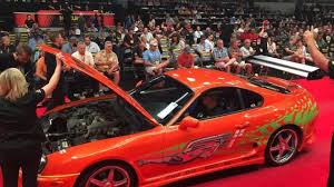 Paul walker didn't just play gearhead brian o'conner in the fast and furious franchise. Paul Walker S Toyota Supra From Fast And Furious Fetches 185 000