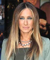 Sarah Jessica Parker Long Straight Casual Hairstyle Medium Brunette Sarah Jessica Parker Hair Brunette Hair Color Long Hair Styles