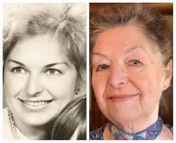 My Grandmother in 1970 and today. She was 30 in the first picture, and she  is 81 now.