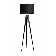 Elégance d'une ligne coudée en métal noir, pon… the jameson table lamp. Lampe Tripod Noir Zuiver Luminaire Design Sur Trepied En Metal Abat Jour En Polyester 50x50x157cm L Heritier Du Temps