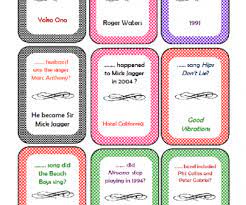 A comprehensive database of rock and roll quizzes online test your knowledge with rock. Rock And Roll Trivia Loop Card Game