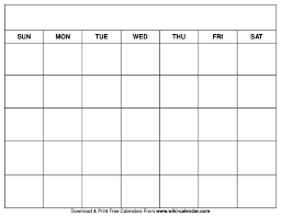 Edit and print free printable calendars for 2021, 2022, 2023, and beyond in word, excel, pdf, & png. Printable Blank Calendar Templates
