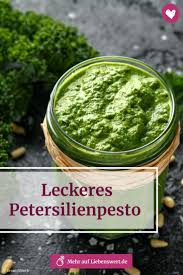 Petersilienpesto Selber Machen Leckeres Rezept Petersilien Rezepte Rezepte Lecker