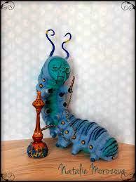 At last the caterpillar took the hookah out of its mouth, and addressed. Raupe Absolem Alice Im Wunderland Ooak Tim Burton Lewis Etsy
