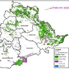 Forest Cover Map Of Telangana And Study Area Download Scientific Diagram This is a quick tutorial covering the steps i take when laying out and drawing a cave map. forest cover map of telangana and study
