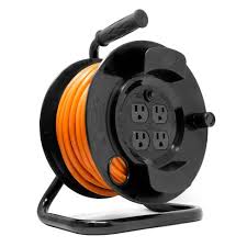 Its finger grip male end makes it easy to hold it when plugging and unplugging from an outlet. Wen Pc5043r 50 14 Gauge Heavy Duty Sjtw Outdoor 14 3 Extension Cord With 5 15r Light Up Outlet Target