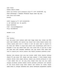Contoh surat penagihan hutang pemberitahuan tunggakan perusahaan. Surat Ditujukan Ke Pt Hata Nusantara Jl Mt Haryono Kav 28 Jakarta Bapak Nazarnuh Phone