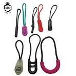 Lanke Logo Cheap Colorful Zip Accessories Pulls Slider String Cord Rubber  Rope Zipper Puller for Bag Pouch Tent Clothing