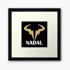 Rafael nadal rafael nadal t shirt rafael nadal logo rafael nadal logo gift rafael nadal logo merchandise rafa nadal logo png , free transparent clipart. Rafael Nadal Logo Nadal Gold Framed Art Print By Gokuhsandro89 Redbubble