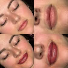 This style of Brow has become very popular, it is called a combo brow and  is a soft ombré with some hair strokes at the fronts to give a realistic  hair look