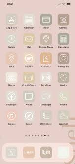 Ios 14 Spring Homescreen Icons Etsy App Icon Homescreen Inspiration App
