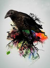 Black Bird Singing In The Dead Of Night Take These Broken Wings Pin By Bethany Leinenbach Verrett On Art Black Bird Raven Artwork Artwork Design