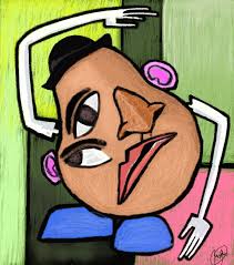 Polloilustraciones Mr Potato Head Hey Ham Look Im Picasso Senor Cara De Papa Mira Ham Soy Picasso Art Elementary Art Artist