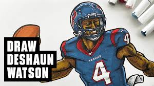 Drawing Deshaun Watson Throwing A Touchdown After Getting Kicked In The Eye Youtube Shop for deshaun watson art from the world's greatest living artists. drawing deshaun watson throwing a touchdown after getting kicked in the eye
