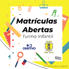 Em novembro, iniciaremos o processo de matrículas para o ano letivo de 2021. As Matriculas Do Colegio Nova Meta Para O Ensino Infantil De 2021 Estao Abertas As Vagas Sao Limitadas Sis Ensino Infantil Ensino Medio Educacao Infantil