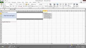 Virtual Flashcards Vba Excel Program Youtube