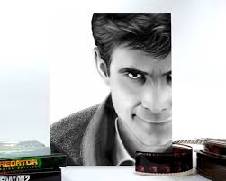 PSYCHO NORMAN BATES A4 Art Print £10.00