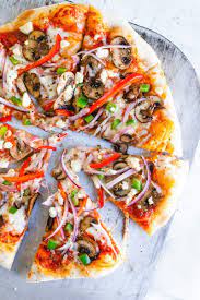 Veggie Supreme Pizza A Couple Cooks Pizza Recipes Homemade Supreme Pizza Supreme Pizza Recipe