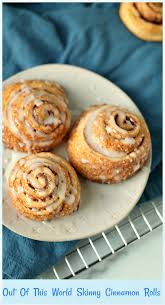 A long time ago, i use to think scones were just dry and bland. Out Of This World Skinny Cinnamon Rolls Pams Daily Dish