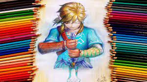 With the current release of the much anticipated (and critically acclaimed) game the legend of zelda: Zelda Fan Creates A Beautiful Portrait Of Link From Breath Of The Wild In Speed Drawing Video Zelda Dungeon