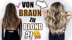 Blond mit braunen strähnen hier sehen sie einige beispiel mit blonden haaren und braunen strähnchen. Grosse Veranderung Braun Zu Blond Kommt Mit Zum Friseur Barbarasofie Youtube