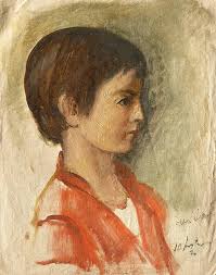 Lebanon painting artist painter poet Joseph Matar portrait artwork