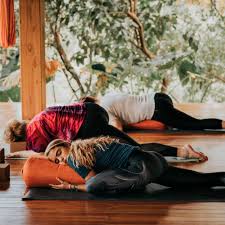 Yin yoga's sustained holds stimulate tendon, ligament, and bone health. What Is The Difference Between Restorative Yoga And Yin Yoga