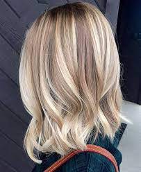 Medium length hairstyles with blonde highlights. 50 Fresh Short Blonde Hair Ideas To Update Your Style In 2020