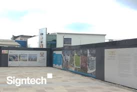 While Maintaining All The Necessary Safety Requirements And Permissions We Transformed This Building Site Into An Informati Local Companies St Helier Building