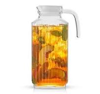Amazon.com: JoyJolt 60oz Glass Pitcher with Lid (2 Lids ...
