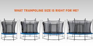 For example, a 12' trampoline frame means you'll need a 12' trampoline mat. What Trampoline Sizing Is Right For Me