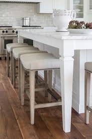 Shop target for nailhead bar stools & counter you will love at great low prices. Nailhead Barstools Transitional Kitchen Benjamin Moore Simply White Liz Schupanitz Designs