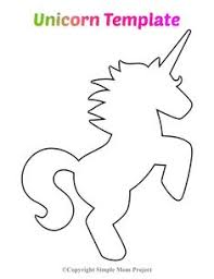 Free Printable Unicorn Template Unicorn Printables Unicorn Stencil Unicorn Coloring Pages