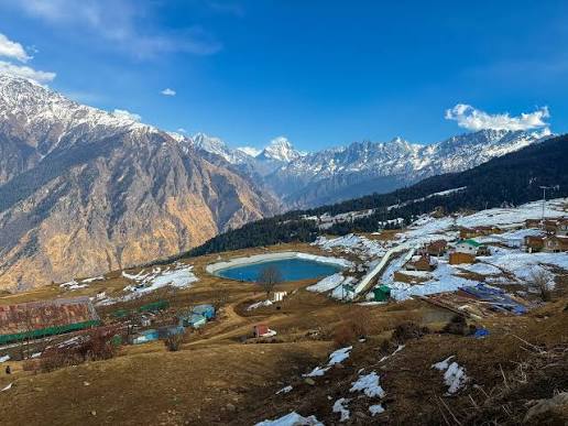 Satopanth The Auli Resort Mountain Views