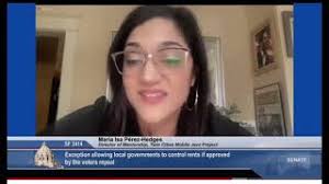 María Isa Pérez-Hedges gives testimony 3/10/22 Housing Finance & Policy  Committee opposing S.F. 3414