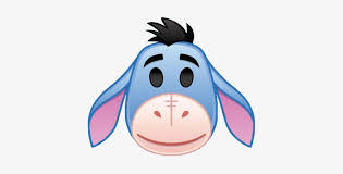 Major characters created by disney the narrator. Emojiblitzeeyore Disney Emoji Winnie The Pooh Transparent Png 406x336 Free Download On Nicepng