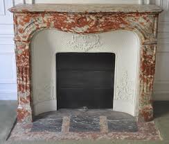 Antique Regence Style Fireplace In Red From The Languedoc Marble With Its Cast Iron Insert Deco Interieure Marbre Rouge Deco