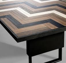 Black White And Oak Domino Dining Table By Larissa Batista In 2020 Table Dining Table Dining Room Table