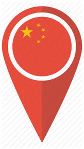 Flag of china flags country asia nation bendera. China Flag Map Pin Icon Download On Iconfinder