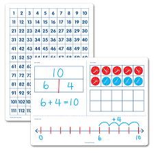 Numerical Fluency 120 Chart Flexible Dry Erase Boards