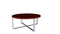 This coffee table pairs perfectly with our round end table which can be found here: Somers 42 Wood Metal Coffee Table 3d Model